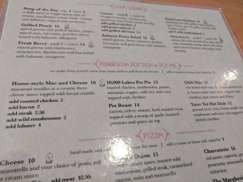 Tater tot hotdish! On a menu in a decent restaurant!